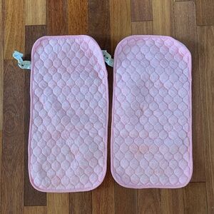 2 BlueSnail Bamboo Quilted Thicker Waterproof Changing Pad Liners Pink
